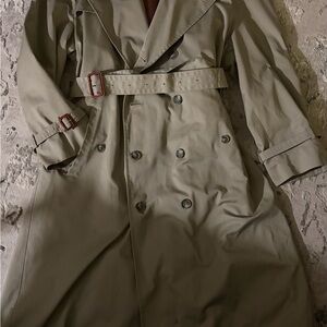 Men's Classic Tan Trench Coat